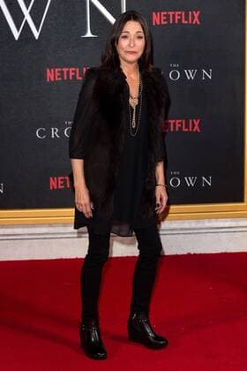 November 1, 2016 - London, London, UK - AMANDA DONOHOE attends the TV premiere of the new Netflix series The Crown about the reign of Queen Elizabeth II. London, UK. London UK  - ZUMAl94_ 20161101_zaf_l94_067