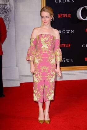 . 01 11 2016. London, United Kingdom. Claire Foy attends The Crown TV series premiere.  xChrisxJosephx xi-Imagesx IIM-13723-0013