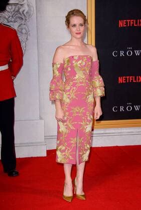 . 01 11 2016. London, United Kingdom. Claire Foy attends The Crown TV series premiere.  xChrisxJosephx xi-Imagesx IIM-13723-0016