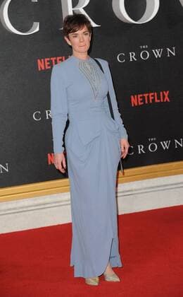 November 1, 2016 - London, England, United Kingdom - Victoria Hamilton attends the world premiere of The Crown at Odeon Leciester Square. London United Kingdom - ZUMAs147 20161101_zap_s147_056
