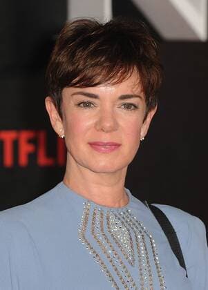 November 1, 2016 - London, England, United Kingdom - Victoria Hamilton attends the world premiere of The Crown at Odeon Leciester Square. London United Kingdom - ZUMAs147 20161101_zap_s147_059