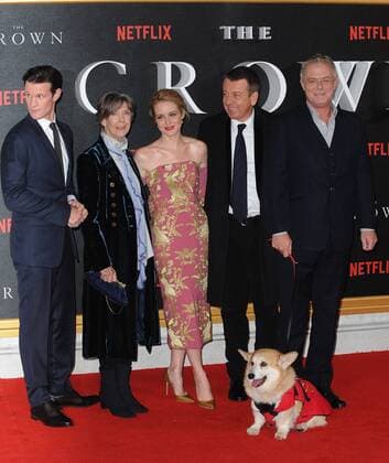 November 1, 2016 - London, England, United Kingdom - Matt Smith and Claire Foy attend the world premiere of The Crown at Odeon Leciester Square. London United Kingdom - ZUMAs147 20161101_zap_s147_029