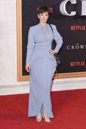 Victoria Hamilton bei der Weltpremiere der Netflix TV-Serie The Crown im Odeon Leicester Square. London, 01.11.2016 Victoria Hamilton  Foto:xS.xVasx xFuturexImage