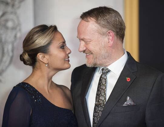 The Crown World Premiere London, UK. Allegra Riggio and Jared Harris at the World Premiere of new Netflix Original series The Crown at Odeon Leicester Square on November 1, 2016 in London, England. LMK386 -61210-021116 