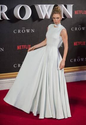 The Crown World Premiere London, UK. Vanessa Kirby at the World Premiere of new Netflix Original series The Crown at Odeon Leicester Square on November 1, 2016 in London, England. LMK386 -61210-021116 