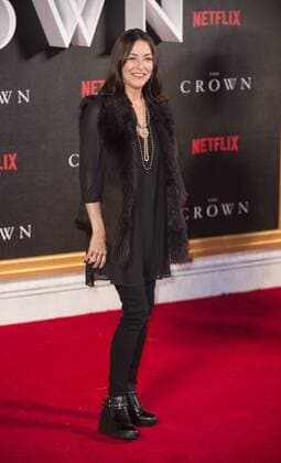 The Crown World Premiere London, UK. Amanda Donohoe at the World Premiere of new Netflix Original series The Crown at Odeon Leicester Square on November 1, 2016 in London, England. LMK386 -61210-021116 