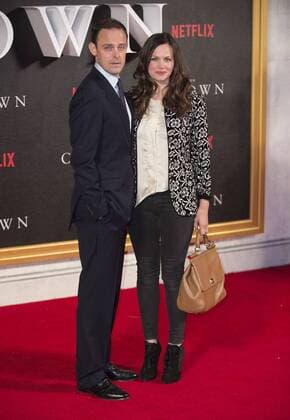 The Crown World Premiere London, UK. Harry Hadden-Paton and Rebecca Night at the World Premiere of new Netflix Original series The Crown at Odeon Leicester Square on November 1, 2016 in London, England. LMK386 -61210-021116 