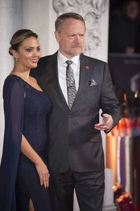 The Crown World Premiere London, UK. Allegra Riggio and Jared Harris at the World Premiere of new Netflix Original series The Crown at Odeon Leicester Square on November 1, 2016 in London, England. LMK386 -61210-021116 