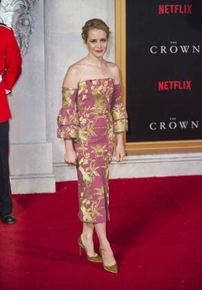 The Crown World Premiere London, UK. Claire Foy at the World Premiere of new Netflix Original series The Crown at Odeon Leicester Square on November 1, 2016 in London, England. LMK386 -61210-021116 