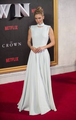 The Crown World Premiere London, UK. Vanessa Kirby at the World Premiere of new Netflix Original series The Crown at Odeon Leicester Square on November 1, 2016 in London, England. LMK386 -61210-021116 
