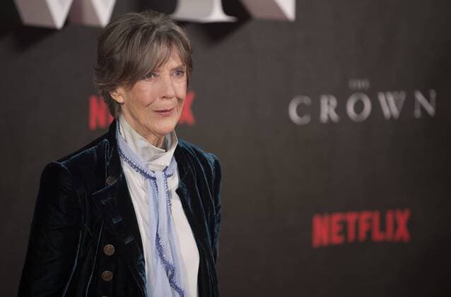 The Crown World Premiere London, UK. Dame Eileen Atkins at the World Premiere of new Netflix Original series The Crown at Odeon Leicester Square on November 1, 2016 in London, England. LMK386 -61210-021116 