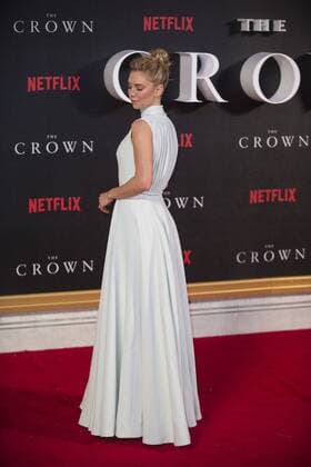 The Crown World Premiere London, UK. Vanessa Kirby at the World Premiere of new Netflix Original series The Crown at Odeon Leicester Square on November 1, 2016 in London, England. LMK386 -61210-021116 