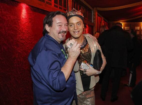 Kolja Kleeberg, Julian F. Stoeckel bei derGala-Premiere im PALAZZO-Siegelpalast Berlin.