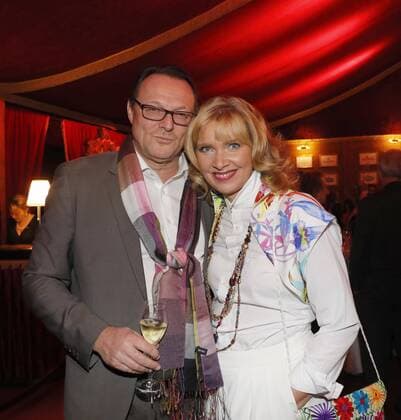 Dirk Ullmann, Nanna Kuckuck, bei derGala-Premiere im PALAZZO-Siegelpalast Berlin.