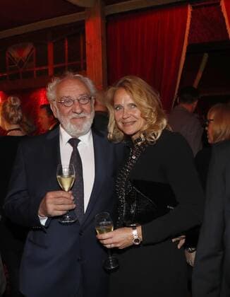 Dieter Hallervorden, Christiane Zander bei derGala-Premiere im PALAZZO-Spiegelpalast Berlin.