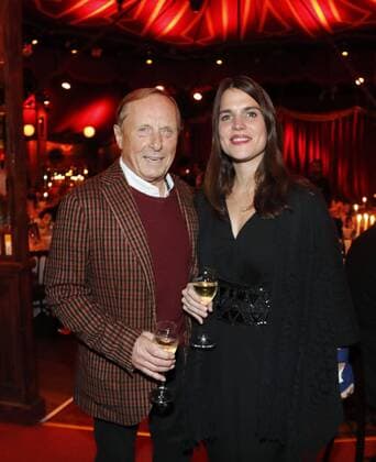 Claus Theo Gärtner, Ehefrau Sarah bei derGala-Premiere im PALAZZO-Spiegelpalast Berlin.
