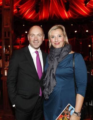 Stefan Athmann, Carola Athmann bei derGala-Premiere im PALAZZO-Spiegelpalast Berlin.