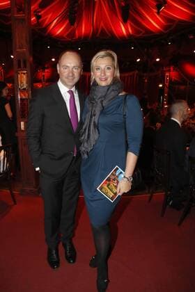 Stefan Athmann, Carola Athmann bei derGala-Premiere im PALAZZO-Spiegelpalast Berlin.