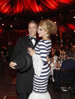 Peer Kusmagk, Freundin Janni bei derGala-Premiere im PALAZZO-Spiegelpalast Berlin.