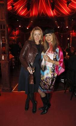 Nathalia Hunicke, Cassandra Gava bei derGala-Premiere im PALAZZO-Spiegelpalast Berlin.