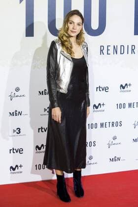 Paloma Guidoi during the premier of the film 100 METROS at Capitol Cinema in Madrid, Spain. November 02, 2016.  (20161102023)