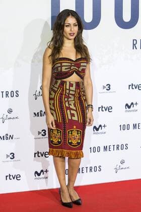 Hiba Abouk during the premier of the film 100 METROS at Capitol Cinema in Madrid, Spain. November 02, 2016.  (20161102034)
