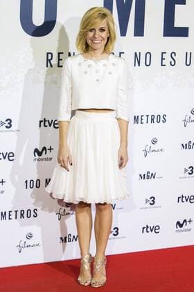 Alexandra Jimenez during the premier of the film 100 METROS at Capitol Cinema in Madrid, Spain. November 02, 2016.  (20161102059)