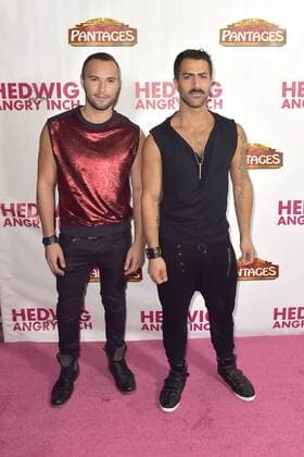 Adrian Anchondo und Adam Ramzi bei der Premiere des Kinofilms Hedwig and the Angry Inch im Hollywood Pantages Theatre. Los Angeles, 02.11.2016 Foto:xD.xStarbuckx xFuturexImage