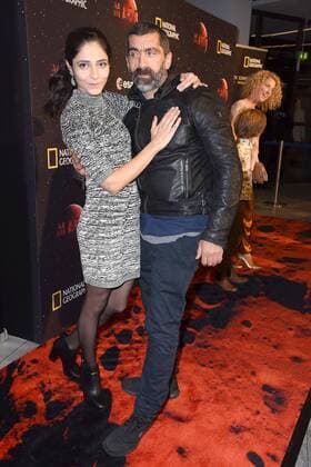 Pegah Ferydoni, Erdal Yildiz Deutschlandpremiere der National Geographic Channel TV Serie Mars - Die Reise zum roten Planeten im Planetarium in Berlin am 03.11.2016