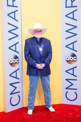 November 2, 2016 - Nashville, Tennessee, USA - Charlie Daniels on the red carpet at the 50th Annual CMA Awards that took place at the Bridgestone Arena in downtown Nashville, Tennessee. Nashville USA - ZUMAw123 20161102_zap_w123_143