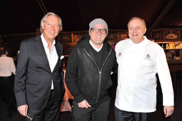 Prof. Dr. Werner Mang, DJ Ötzi (Gerry Friedle) und Alfons Schuhbeck VIP-Premiere Schuhbecks teatro Sweet Dreams Spiegelpalast Riem bei München 03. November 2016