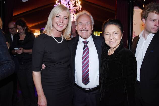 VIP-Premiere Schuhbeck teatro Sweet Dreams Ulrike Scharf Erwin Huber Frau Hedwig - München 03.11.16 Schuhbeck Teatro Premiere