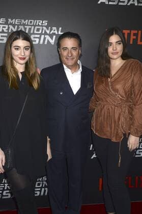 Dominik Garcia-Lorido, Andy Garcia und Alessandra Garcia-Lorido bei der Weltpremiere des Netflix Films True Memoirs of an International Assassin Die wahren Memoiren eines internationalen Killers im AMC Lincoln Square. New York, 03.11.2016 Foto:xD.xVanxTinex xFuturexImage
