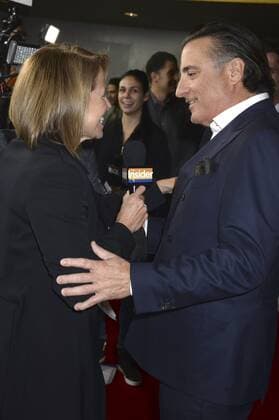 Katie Couric und Andy Garcia bei der Weltpremiere des Netflix Films True Memoirs of an International Assassin Die wahren Memoiren eines internationalen Killers im AMC Lincoln Square. New York, 03.11.2016 Foto:xD.xVanxTinex xFuturexImage