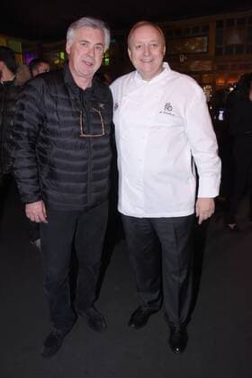 VIP-Premiere Schuhbeck teatro Sweet Dreams Carlo Ancelotti Alfons Schuhbeck - München 03.11.16 Schuhbeck Teatro Premiere