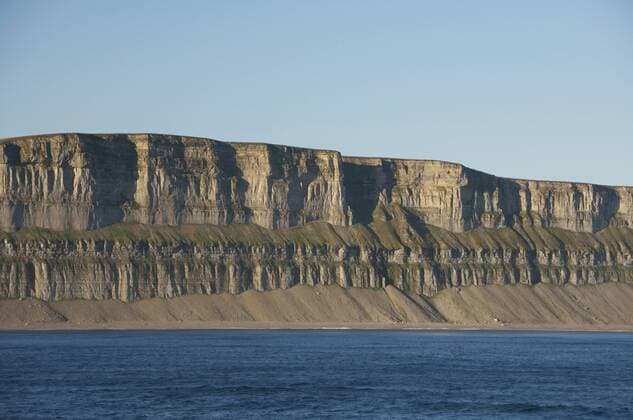 Canada, Nunavut, Qikiqtaaluk Region, Akpatok Island. Remote uninhabited island, largest in Ungava Bay. Named for Akoat bird (Thick-billed Murre) which nests here. Polar bear habitat.  Copyright: xCindyxMillerxHopkinsx xDanitaxDelimont CN15 CMI0043