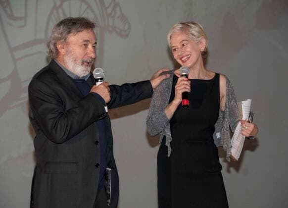 Award to the career director Gianni Amelio Career Award 2016 to Italian director and writer Gianni Amelio at the opening ceremony of the MedFilm Festival in Rome, dedicated to the Mediterranean and Middle East theaters scheduled November 4 to 12.  PatriziaxCortellessa