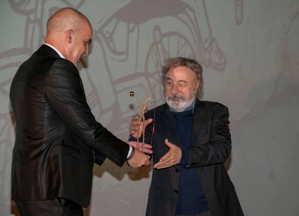 Award to the career director Gianni Amelio Career Award 2016 to Italian director and writer Gianni Amelio at the opening ceremony of the MedFilm Festival in Rome, dedicated to the Mediterranean and Middle East theaters scheduled November 4 to 12.  PatriziaxCortellessa