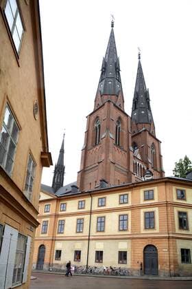 Sweden. Uppsala. The bell towers of Domkyrkan (Cathedral)  Copyright: xBrucexYuanyuexBix xDanitaxDelimont EU28 BBI0112