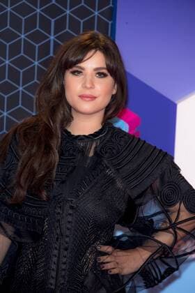 Betty Autier arrives at the MTV Europe Music Awards in Rotterdam, The Netherlands on November 6, 2016.  ROT20161106803 SVENxHOOGERHUIS