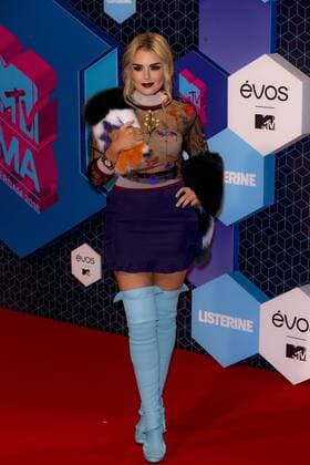 Tallia Storm arrives at the MTV Europe Music Awards in Rotterdam, The Netherlands on November 6, 2016.  ROT20161106843 SVENxHOOGERHUIS