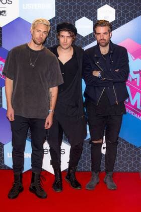 Kensington arrives at the MTV Europe Music Awards in Rotterdam, The Netherlands on November 6, 2016.  ROT20161106853 SVENxHOOGERHUIS