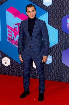 Timor Steffens arrives at the MTV Europe Music Awards in Rotterdam, The Netherlands on November 6, 2016.  ROT20161106871 SVENxHOOGERHUIS