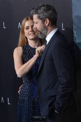 Arrival Filmpremiere in Los Angeles Cast member Amy Adams and her husband, actor Darren Le Gallo attend the premiere of the motion picture sci-fi thriller Arrival at the Regency Village Theatre in the Westwood section of Los Angeles on November 6, 2016. Storyline: When mysterious spacecraft touch down across the globe, an elite team - led by expert linguist Louise Banks (Amy Adams) - are brought together to investigate. As mankind teeters on the verge of global war, Banks and the team race against time for answers - and to find them, she will take a chance that could threaten her life, and quite possibly humanity.  LAP2016110617 JIMxRUYMEN