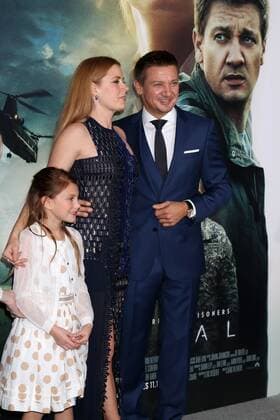 LOS ANGELES - NOV 6: Abigail Pniowsky, Amy Adams, Jeremy Renner at the Arrival Premiere at Village Theater on November 6, 2016 in Westwood, CA  Copyright: xKathyxHutchinsx xIPAx