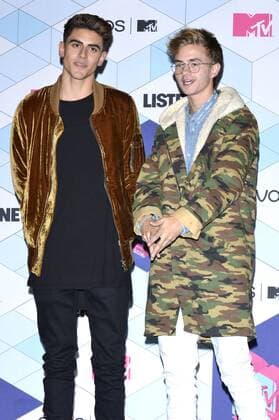 Jack Gilinsky, Jack Johnson (Jack & Jack) bei der Verleihung der MTV Europe Music Awards 2016 im Ahoy Rotterdam. Roterdam, 06.11.2016 Foto:xA.xHübnerx xFuturexImage