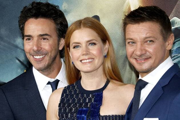 Regisseur Shawn Levy mit Amy Adams und Jeremy Renner bei der Arrival Film Premiere am 6.11.2016 in Westwood, Los Angeles Arrival Filmremiere in Los Angeles, 2016 
