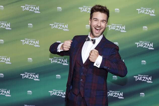 Eric Schroth bei der Premiere des Musicals Tarzan im Stage Metronom Theater. Oberhausen, 06.11.2016 Foto:xC.xHardtx xFuturexImage