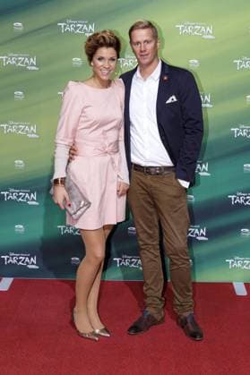 Anna-Maria Zimmermann mit Ehemann Christian Tegeler bei der Premiere des Musicals Tarzan im Stage Metronom Theater. Oberhausen, 06.11.2016 Foto:xC.xHardtx xFuturexImage