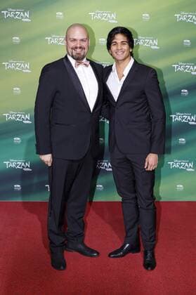 Enrico de Pieri und Richard-Salvador Wolff bei der Premiere des Musicals Tarzan im Stage Metronom Theater. Oberhausen, 06.11.2016 Foto:xC.xHardtx xFuturexImage